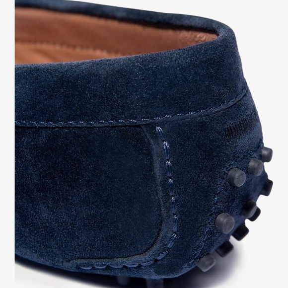 NEW REPUBLIC. Blue Suede Driving Loafers. Sz:Men 7.5/Wm 9.5. LIKE NEW. UNISEX - Picture 5 of 9
